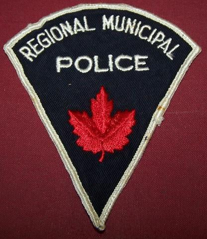 Canada: Regional Municipal Police Shoulder Patch