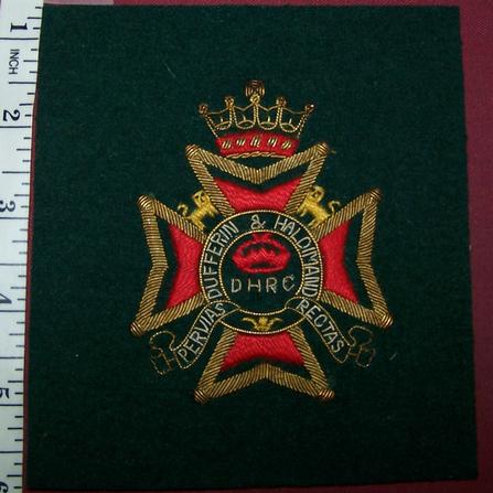 Dufferin and Halimand Rifles Blazer Crest
