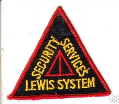 SECURITY CLOTH FLASH LEWIS SYSTEM SECURITY