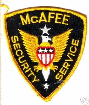 USA SECURITY FLASH McAFEE SECURITY SERVICE