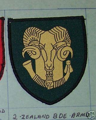 Denmark (Danish) Army, 2nd Zeeland Armored Bde Cloth