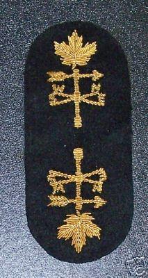 Royal Cdn Navy Meteorologists Mate Gold Wire Trade Badge