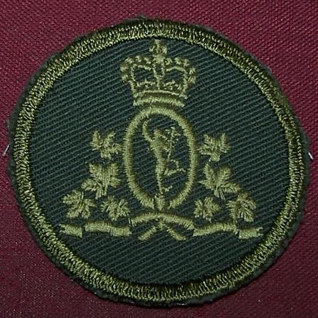 Canadian Army Combat Boonie Badge: Royal Canadian Signal Corps