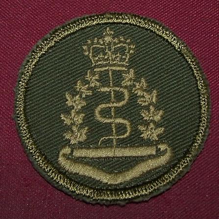 Canadian Army Combat Boonie Badge: RCAMC, Royal Canadian Army Medical Corps