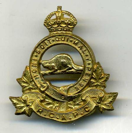 Royal Canadian Army Pay Corps Cap Badge