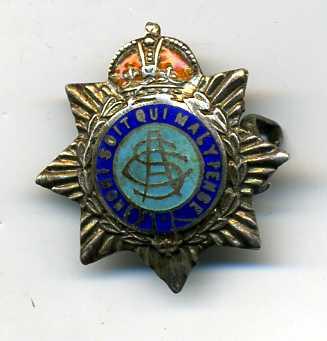 ARMY SERVICE CORPS SWEETHEART PIN