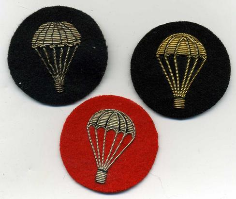 Lot of 3 Different British Para Wings
