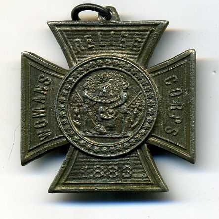 USA CIVIL WAR VETERAN Medallion WOMENS RELIEF CORPS