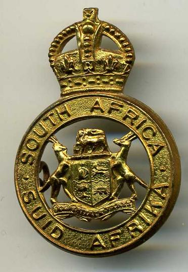 South African:Instructional Corps Cap Badge