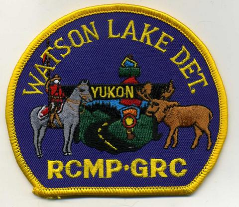 RCMP: Watson Lake Det. Shoulder Patch