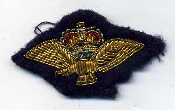 RAF, Gold Wire, Bandsmen Eagle