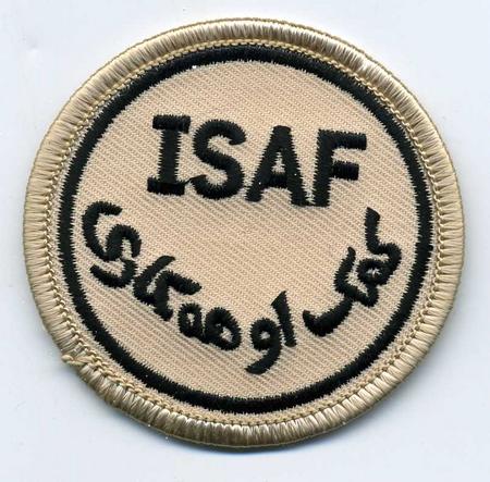 ISAF, International Security Assistance Force Patch