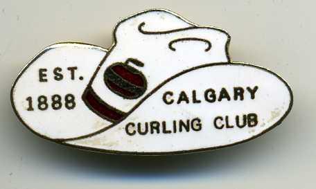 Curling Pin: Calgary Curling Club