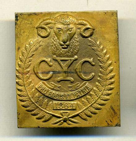 1st Canterbury Mounted Rifles Cap Badge - Not Finished