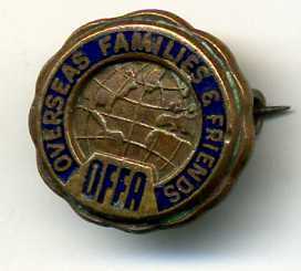 OFFA Overseas Families & Friends Association Lapel Pin