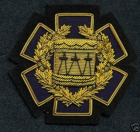 Gold Wire, DRUM MAJOR EMS / EMT, Badge of Appointment