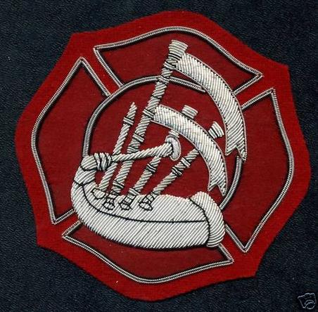 Silver Wire, PIPER Fire Dept, Badge of Appointment