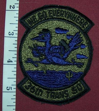 USA: 36th Transportation Squadron Jacket Crest