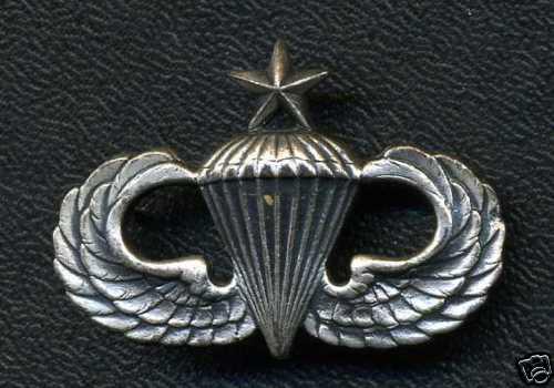 USA Senior Parachutist Wing Badge (stamped S21on back)