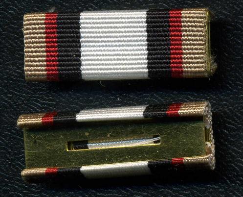 South-West Asia Service Medal (SWASM) Ribbon on Device