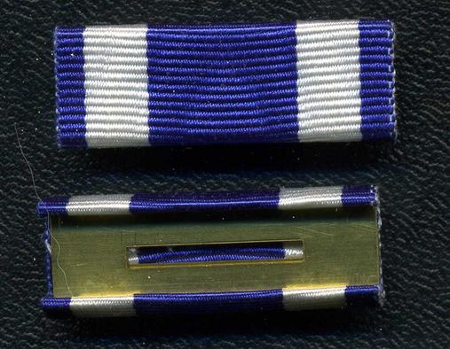 Meritorious Service Cross (M.S.C.) Ribbon on Device
