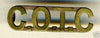 COTC Shoulder Title Brass