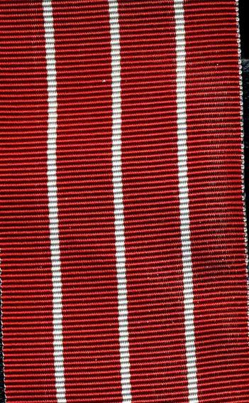 Canadian Forces' Decoration (C.D.) Medal Ribbon. Full size