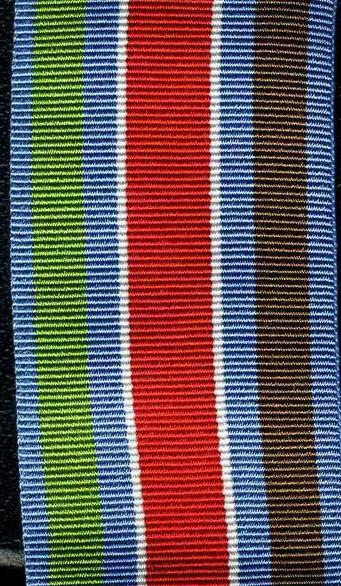 UN Protection Force (Yugoslavia) (UNPROFOR) Medal Ribbon. Full size