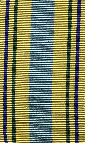 UN Emergency Force (UNEF) Medal Ribbon. Full size