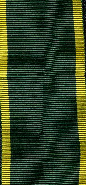Territorial Efficiency Medal Ribbon. Full size