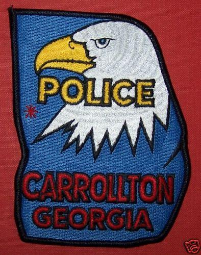Georgia: Carrollton Police Shoulder Patch (Bald Eagle)