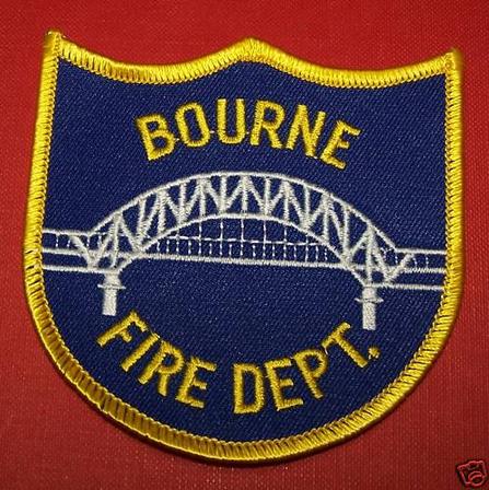 Massachusetts Bourne Fire Department Shoulder Patch