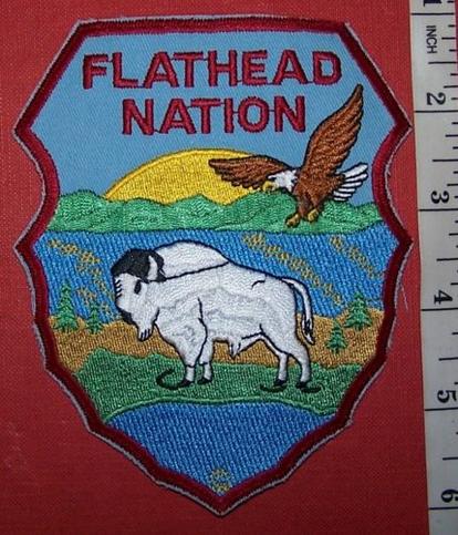 USA TRIBAL: FLATHEAD NATION POLICE Shoulder Patch