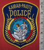 USA TRIBAL: KAIBAB - PAIUTE POLICE Shoulder Patch