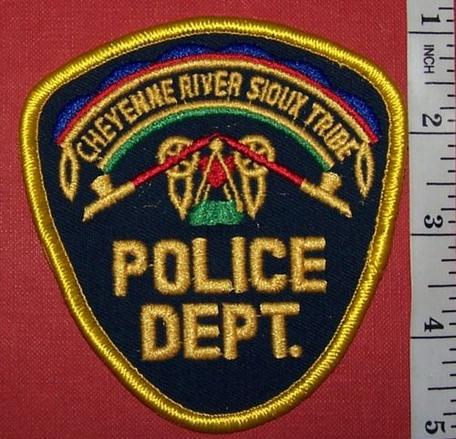USA TRIBAL: CHEYENNE RIVER SIOUX POLICE Shoulder Patch