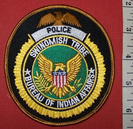 USA TRIBAL: SWINOMISH TRIBE POLICE Shoulder Patch