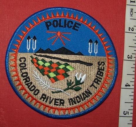 USA TRIBAL: COLORADO RIVER TRIBES POLICE Shoulder Patch