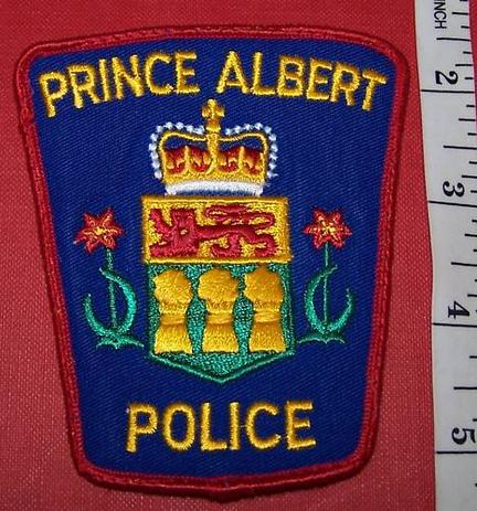 PRINCE ALBERT Saskatchewan POLICE Patch