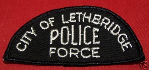 Alberta: City of Lethbridge Police Shoulder Patch