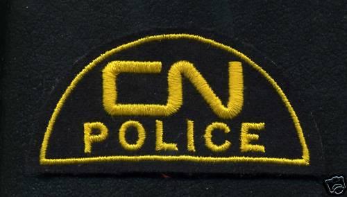 Canadian National Railway: CN Police Shoulder Patch