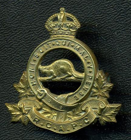Royal Canadian Army Pay Corps Cap Badge