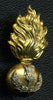 BRITISH: Royal Scots Fusiliers Collar Badge OFFICERS