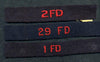 1 FD 2 FD 29 FD Canadian Artillery Cloth Shld Flash lot