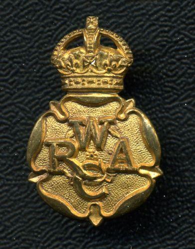 British: Women's Royal Army Corps Collar Badge