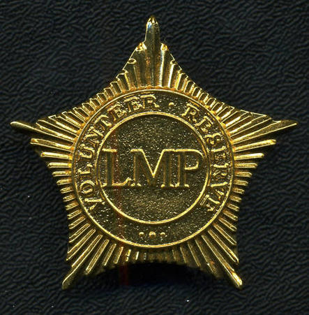 LESOTHO MOUNTED POLICE Volunteer Reserve Cap Badge