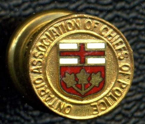 Ontario Association of CHIEFS of POLICE Pin