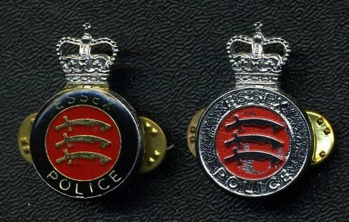 British ESSEX Police Collar Badge lot