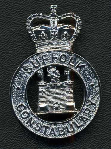 British Police: Suffolk Constabulary Cap Badge