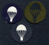 Group of 3, Parachute Round Patches from the UK (Para)