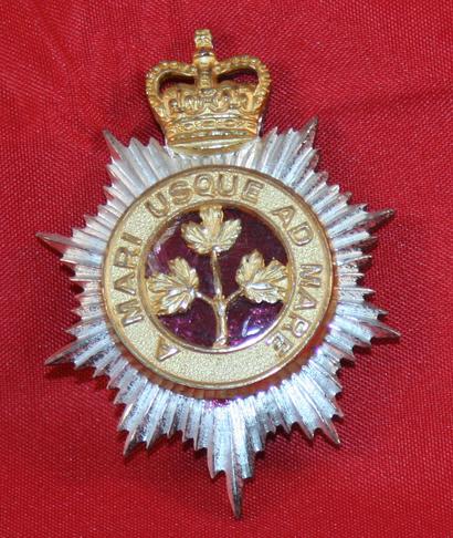 Canadian Grenadier Guards Cap Badge OFFICERS